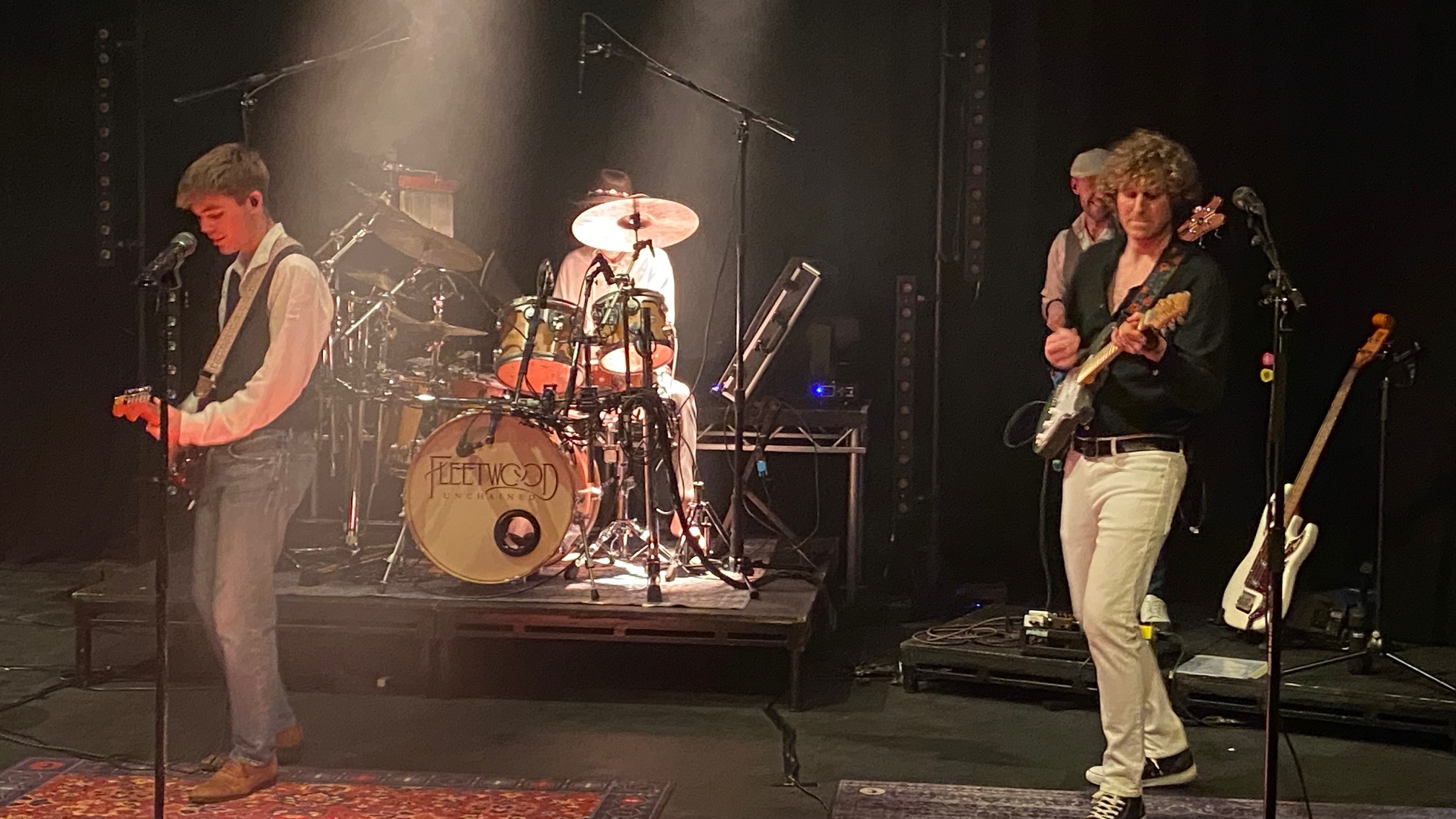 Rupert Pfaff as Mick Fleetwood on Drums