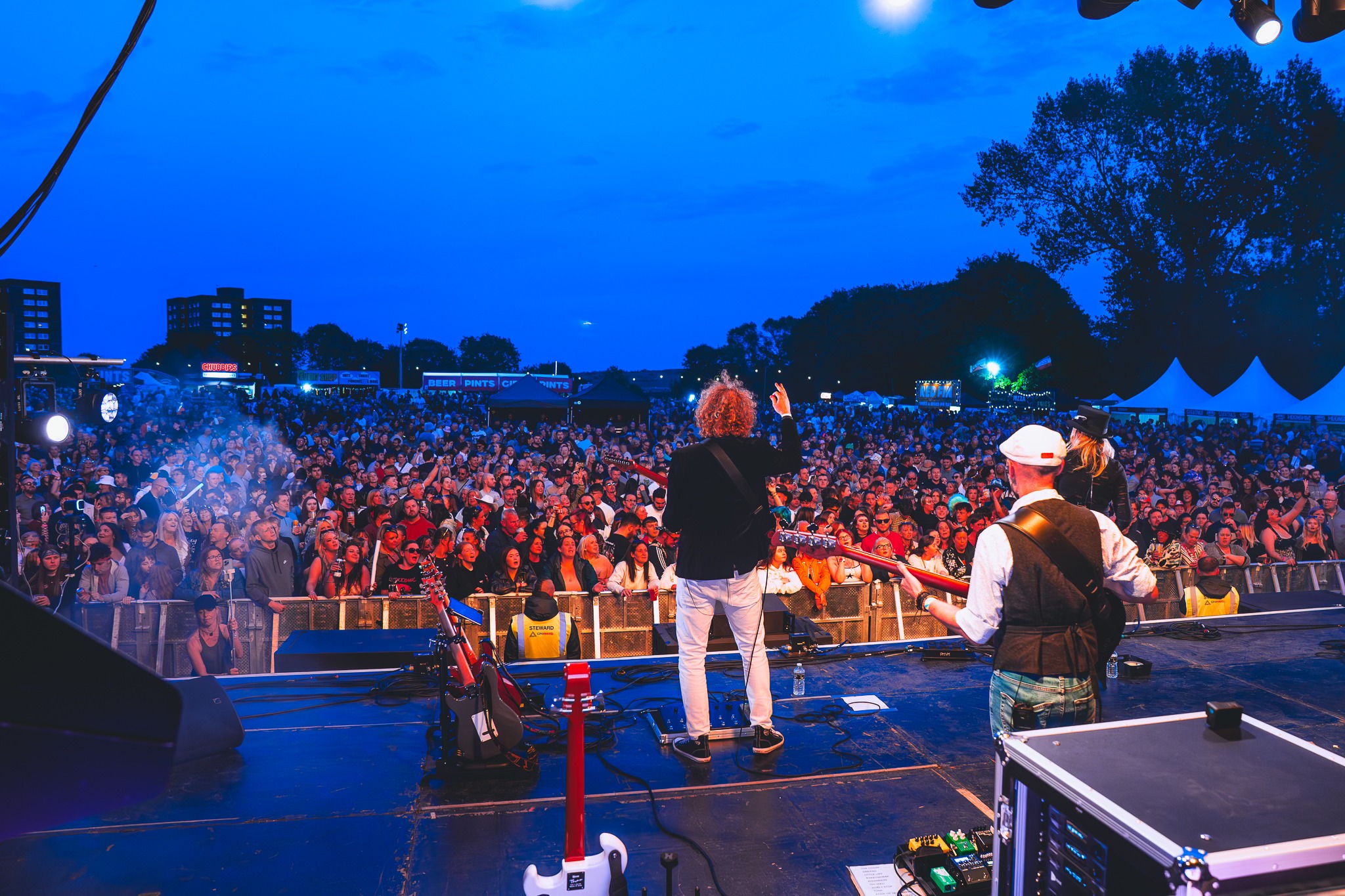 Fleetwood Unchained on stage