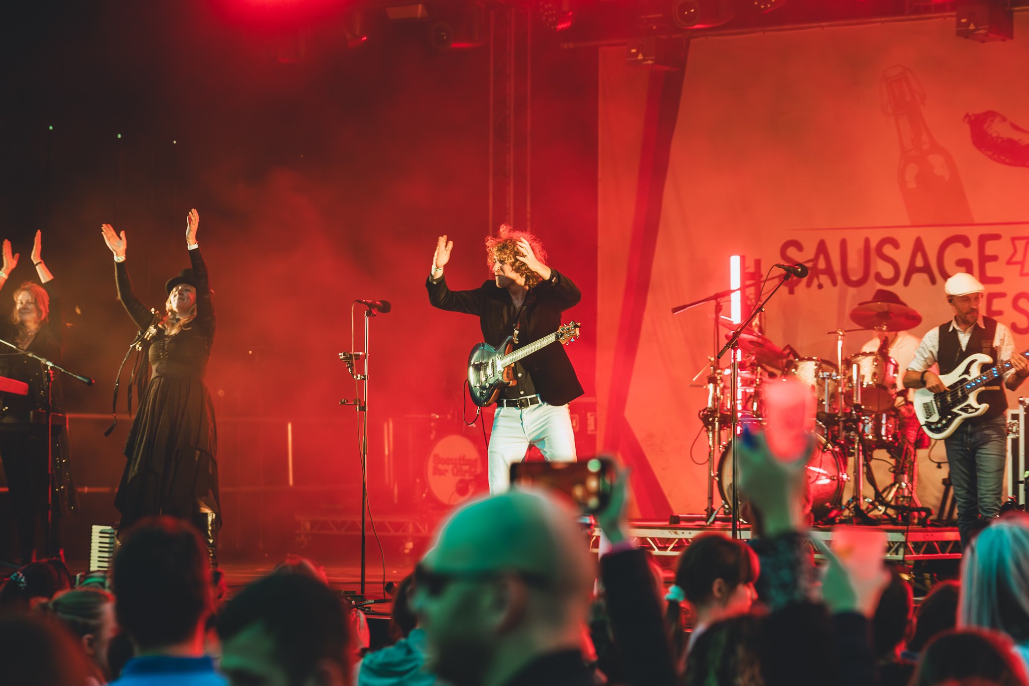 Fleetwood Unchained on stage