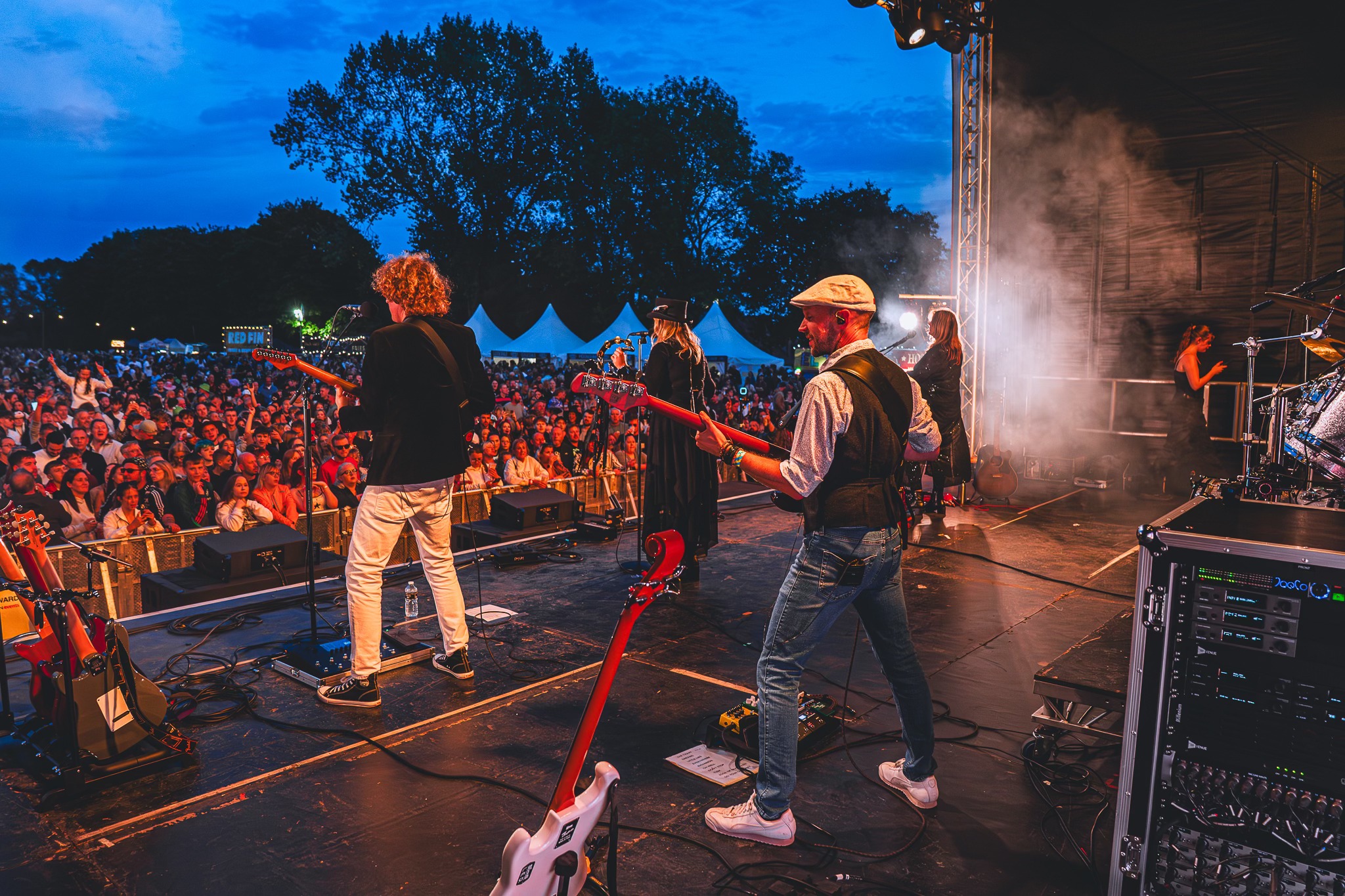 Fleetwood Unchained on stage